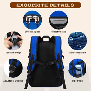 Multi-Compartment Large Capacity Gym <b>Backpack</b> with Spacious Shoe Compartment Exquisite Details and Water-Resistant Feature - Product Image 5