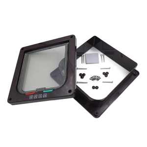 Cửa Mèo Bán Chạy Nhất 4 Cách Khóa Màn Hình Cửa Sổ Thú Cưng Cửa Có Thể Điều Chỉnh Để Phù Hợp Với Cửa Sổ Cửa Thú Cưng Cửa An Toàn - Product Image 3