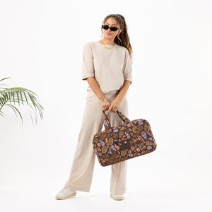 Bolsa de Viaje Deportiva Impermeable Personalizada, Ligera, de Nailon, para Fin de Semana, Playa, Gimnasio, para Mujer - Product Image 6