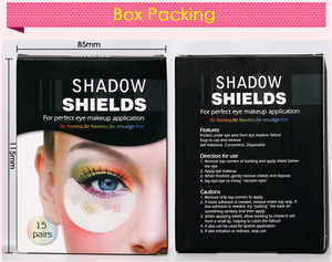 Protectores <span class=keywords><strong>de</strong></span> maquillaje para debajo <span class=keywords><strong>de</strong></span> los ojos, <span class=keywords><strong>de</strong></span> pegar y despegar, evitan que el polvo suelto se manche en la mejilla. - Product Image 5