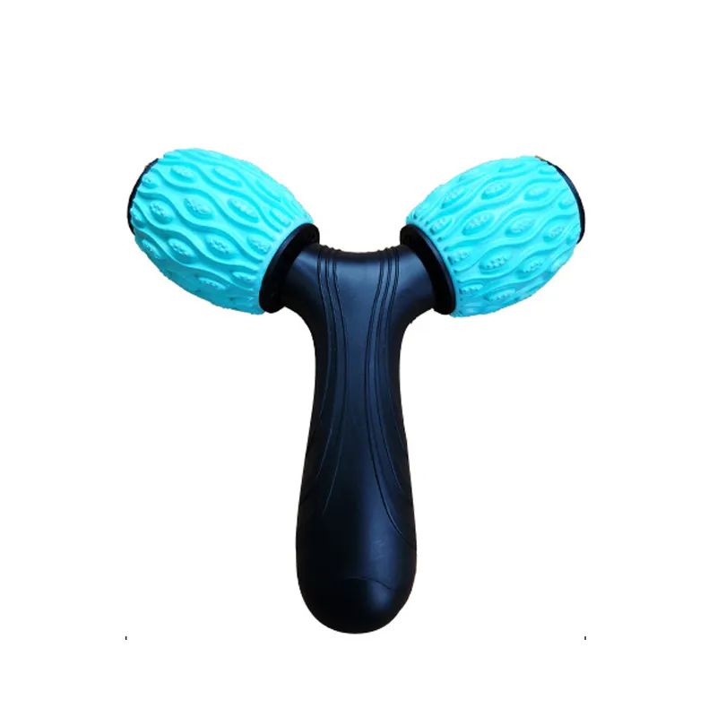 Handmatige Stick Voor Nek Kuitarm Beenspieren Deep Tissue Foam Roller Massage Y-Vormig