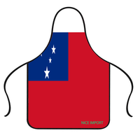 Tablier avec drapeau de Porto Rico pour hommes et femmes, idéal pour la cuisine à la maison, la restauration, les chefs, la grillade, le bistro, la pâtisserie et le barbecue