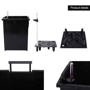 Maceta y macetas grandes y altas de Venta caliente, maceta rectangular para plantas de flores para jardín y patio, moderna () - Product Image 4