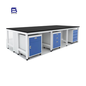 Di động Modular phòng thí nghiệm bàn làm việc trường phòng thí nghiệm bảng hóa học sinh học bàn làm việc băng ghế dự bị - Product Image 4