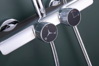 Robinet de Douche en Cuivre avec Logo OEM, Système de Douche Haute Pression avec Bec Cascade – Vente en Gros Usine
