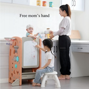 Sgabello da cucina regolabile in altezza torre in piedi per bambini in plastica per bambini piccoli - Product Image 3