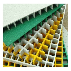Rejillas de Fibra de Vidrio para Pasillos, Rejillas de FRP para Pisos de Jaulas de Palomas, Venta al Por Mayor - Product Image 2
