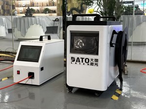 Saldatrice <span class=keywords><strong>Laser</strong></span> a Fibra Portatile Industriale Professionale Usata da 1000W 1500W - Product Image 4