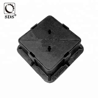 Grilles de cadre de couvercle de regard en fonte ductile personnalisées EN124 A15 B125 C250 D400 E600 F900, en plastique, aluminium, SDS, Shanxi