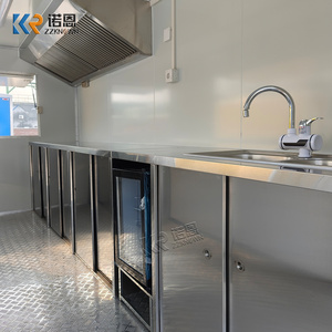 Trailer de Comida de Rua para Pizza, Hambúrguer e Taco, Caminhão de Comida Móvel, Trailer de Catering em Aço Inoxidável com Design Personalizado - Product Image 5