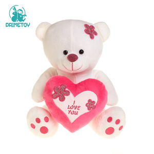Compra al por mayor de San Valentín osos de peluche <span class=keywords><strong>te</strong></span> amo oso de peluche de juguete con <span class=keywords><strong>el</strong></span> corazón rojo - Product Image 4