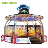 Juegos Mecánicos para Niños, Equipos para Parques Temáticos, Juego de Bolas de Agua Galácticas para Exteriores en Venta