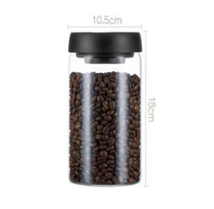 2022 produttori all'ingrosso serbatoio di stoccaggio dell'aria della pressa per alimenti in vetro sigillato per la conservazione sottovuoto dei chicchi di caffè domestici - Product Image 5