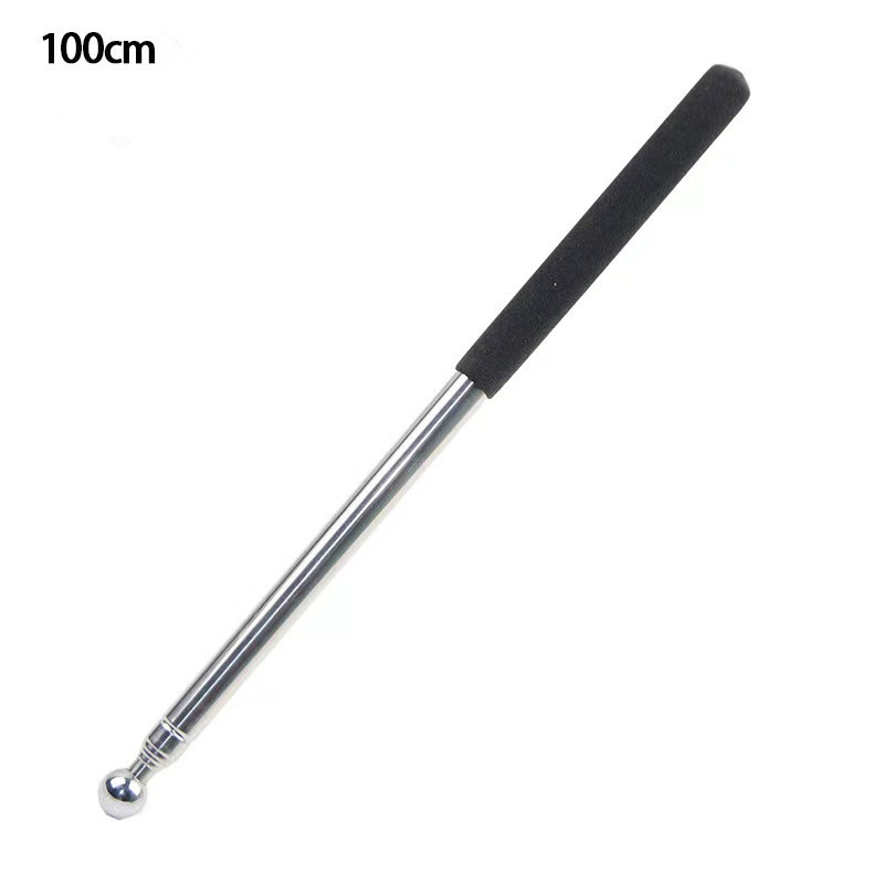 March Retractable Horse Training Stainless Steel Telescopic <strong>Teaching</strong> <strong>Pointer</strong> Stick Pole Adjustable for Tour <strong>Guide</strong>