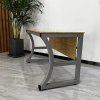 Ensemble de table en bois pour université, mobilier pour adultes, bureau moderne pour professeur