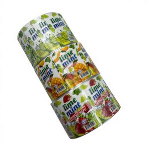 Op maat gemaakte PET-kleefstickers en lijmlabels voor gebruik met voedsel - Product Image 4