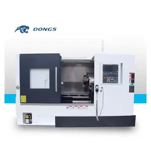 Độ chính xác cao torno tck50 CNC Lathe CNC nghiêng giường tiện quay và máy phay