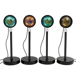 Nouveau produit de haute qualité à distance APP en alliage d'aluminium coucher de soleil projecteur lampe LED coucher de soleil Projection lumière Halo lampe - Product Image 2