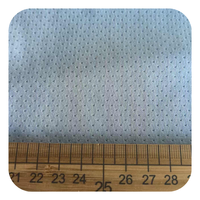 Tela de malla tejida tipo mariposa MY Stock, 95% poliéster, 5% elastano, 150 g/m², ligera, elástica, tipo ojo de pájaro, para prendas deportivas, camisetas