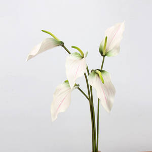 AR-1101<span class=keywords><strong>ดอกบัว</strong></span>หน้าวัว78ซม. สำหรับดอก Anacarpus <span class=keywords><strong>ดอกบัว</strong></span>ดอกเดียวกาวนุ่<span class=keywords><strong>ม</strong></span>สั<span class=keywords><strong>ม</strong></span>ผัสจริง - Product Image 2