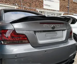 Car Rear <b>Trunk</b> Spoiler PSM Style Car Rear Spoiler Wing for BMW E82 125i 128i 135i M1 120i 120d Coupe 2007-2014 Car Accessories - Product Image 5