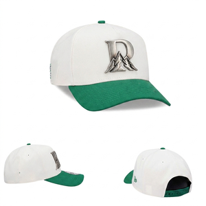 Gorras de Béisbol Personalizadas al por Mayor, Gorras Unisex de 5 Paneles de Algodón, Gorras Snapback de Dos Tonos con Logotipo Bordado Personalizado, Gorras Trucker - Product Image 5