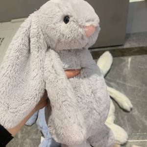 JC ชุดคอลเล็คชั่น BONNIE Rabbit รูปหัวใจสำหรับดอกไม้<span class=keywords><strong>สี</strong></span>ชมพูอ่อนของเล่นผ้าฝ้าย PP กำมะหยี่31-50ซม. - Product Image 4