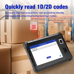 8-inch máy tính bảng công nghiệp sinh trắc học vân tay máy quét mã vạch gồ ghề Android thiết bị MTK NFC 4G Wifi 4G LTE kết nối - Product Image 5