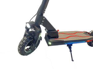 XFY Trottinette Électrique Pliable NFC 10 Pouces pour Adultes, Conception Étanche, Lumières LED, Autonomie 40-60km, Vitesse 0-45KM/H - Product Image 6