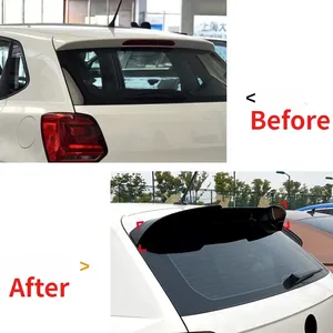 สปอยเลอร์หลังคาสำหรับรถโปโล 6 MK6 ปี 2019-2024 สไตล์ Trunk Top Spoiler ครีบหลัง ฝาปิดท้าย ชุดแต่งรถยนต์ อุปกรณ์ตกแต่ง - Product Image 2