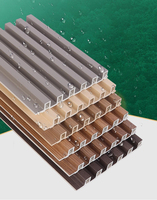 Cladding Dinding PVC Pima Modern Bergaris - Tahan Air, Kedap Suara, Tahan Api, Isolasi Panas, Ramah Lingkungan Model PW 20530