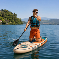 Meilleure Vente 2026 : Planche de Surf EVA 33 Pouces Personnalisable (Couleur & Motif) pour Lacs et Rivières