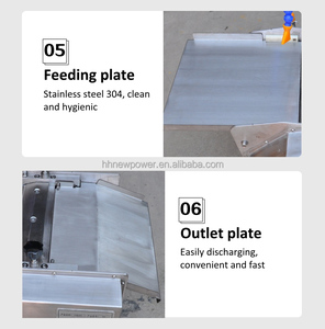 Automático skinzit pargo atún peeling desollador Camarón pescado Eliminación de la piel de la máquina de limpieza con el mejor precio - Product Image 6