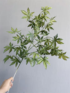 ใบไม้ปลอม <span class=keywords><strong>D</strong></span>-LE002 ใบเมเปิลเปอร์เซีย ใบแปะก๊วย ใบเฟิร์น สำหรับจัดดอกไม้ตกแต่ง - Product Image 4