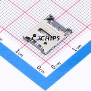 C7083-01 SIM Card Connector SMD Connector ( Card Connection Type: Flip Cover Type )( Card Type: Nano SIM Card ) - Product Image 1