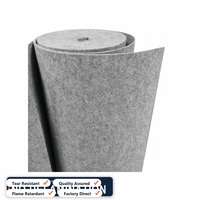 Rouleau de feutre aiguilleté en tissu non tissé pour filtration, isolation, rembourrage, taille personnalisée, usine OEM
