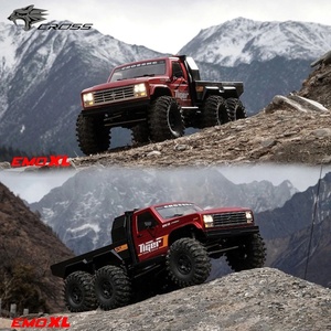 CROSSRC EMO XL Big Bison 6X6, Vehículo Todoterreno RC a Escala 1/8, Alto Rendimiento, Transmisión de 2 Velocidades, Motor con Escobillas y sin Escobillas, RTR - Product Image 5