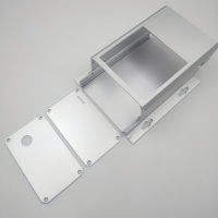 Boîtier de fabrication de tôle Boîtier de fabrication d'onduleur Boîtier d'extrusion d'aluminium CNC en métal personnalisé