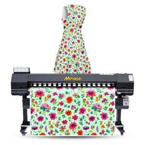 Máy in phun khổ lớn Mimage 1.8m 6ft sử dụng mực in sinh thái dung môi, công nghệ thăng hoa, với đầu in Epson I3200/DX5/XP600, giá bán. - Product Image 1