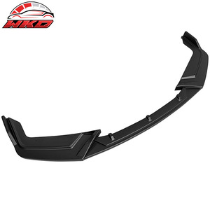 Alerón delantero compatible con Honda Civic 2017-2021 Si 5DR Hatchback, color negro mate, 3 piezas, kit de carrocería de alta calidad. - Product Image 4