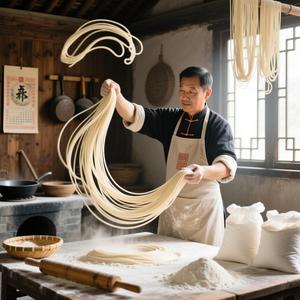 Fideos <span class=keywords><strong>Lamian</strong></span> Halal de Marca China - Fideos de Trigo Duro Frescos de Alta Calidad, Bajos en Sal y Carbohidratos, Listos en 3 Minutos - Product Image 6