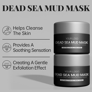 Mascarilla Facial de Arcilla para el Cuidado Profundo de la Piel, Mascarilla Facial de Lodo del <span class=keywords><strong>Mar</strong></span> <span class=keywords><strong>Muerto</strong></span> de Marca Privada - Product Image 4