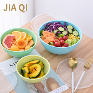 Ensaladeras Grandes <span class=keywords><strong>de</strong></span> Plástico PP Minimalistas y Portátiles para Acampar, Estilo Contemporáneo y Divertido, para Uso en Escritorio - Product Image 3