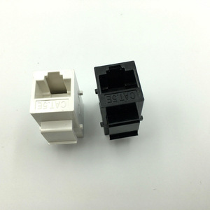 แผงเชื่อมต่อเครือข่าย Rj45 แบบติดตั้งบนแผง 8p8c ทองแดงผสมชุบทอง 1 พอร์ต อีเธอร์เน็ตแจ็ค - Product Image 3