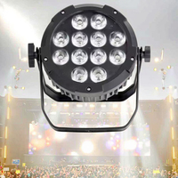 Projecteur LED PAR sans fil IP65 12 18W 6 en 1 RGBWA+UV avec batteries
