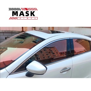 1.52*30M 84% Vlt rosso tinta finestra resistente al calore pellicola solare pellicola di protezione antigraffio finestra pellicola per auto - Product Image 2