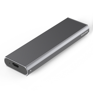 Caja de disco SSD sin herramientas, adaptador de carcasa SATA SSD de <span class=keywords><strong>2</strong></span> M2 NVME y carcasa SATA de 10Gbps de 1 a <span class=keywords><strong>2</strong></span> NVME - Product Image 1