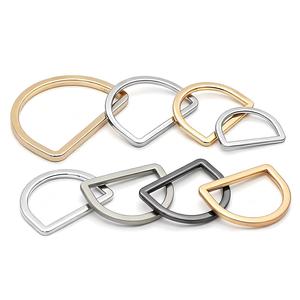 Anneaux en D en gros, accessoires pour sacs, pièces de quincaillerie pour sacs à main, anneaux en D métalliques pour sacs à main - Product Image 2