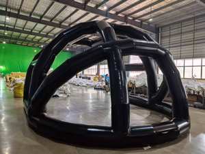 Filet de Baseball gonflable Portable Sayok Cage frapper tente étanche terrain de Sport gonflable terrain de Baseball filet de pratique à vendre - Product Image 4