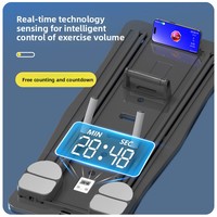 Planche de fitness pliable multifonctionnelle pour l'exercice des muscles de la taille et du tronc, 3 kg, légère, pour usage domestique